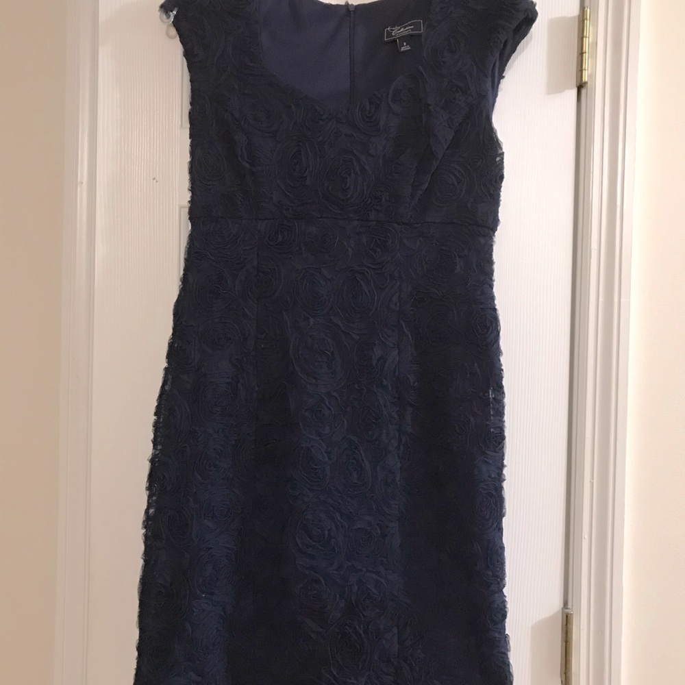 Navy blue semi formal dress